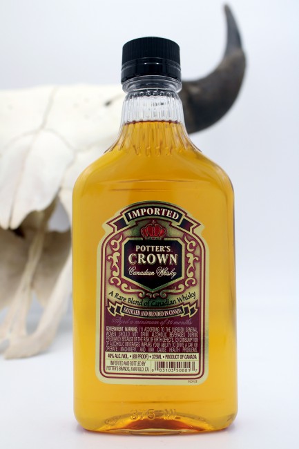 Potter's Crown Canadian Whisky