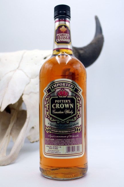 Potter's Crown Canadian Whisky