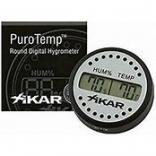 0 Xikar - Round Digital Gauge Purotemp Hygrometer