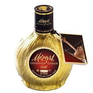 Mozart - Gold Chocolate Gift Set W/ Glass