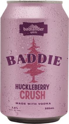 Badlander Spirits - Baddie Hucklberry Crush (355ml)