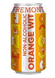 Fremont Brewing Co - Non-Alcoholic Orange Wit Beer (6 pack cans)
