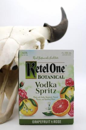 Ketel One - Botanical Grapefruit & Rose Vodka Spritz (4 pack 355ml cans)