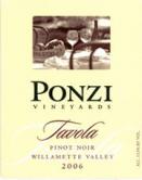0 Ponzi - Pinot Noir Willamette Valley Tavola