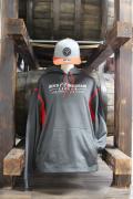 0 Rocky Mountain Liquor - Hoodie Grey And Red (Large)